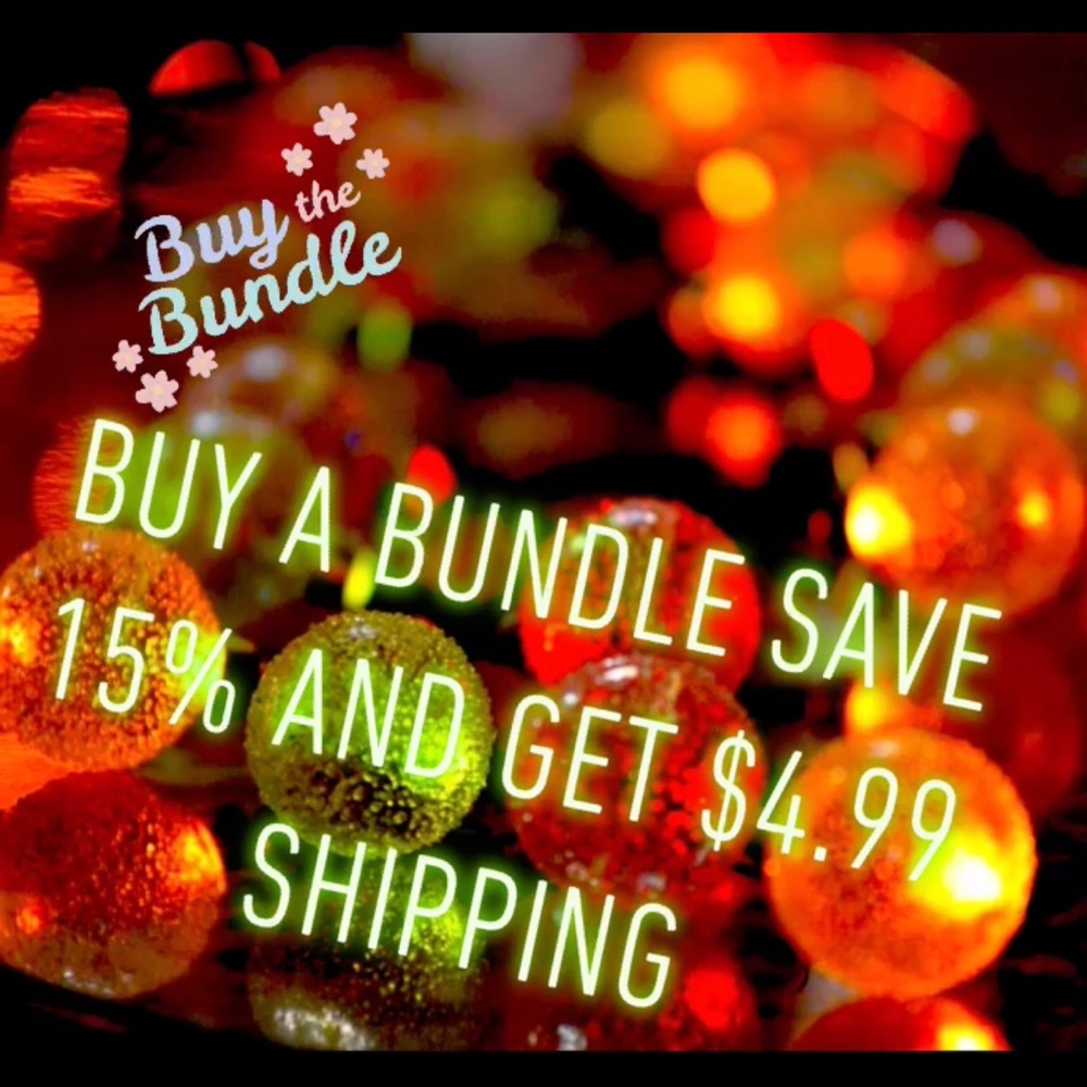 Bundles of 2 or more 15% discount+$4.99 shipping